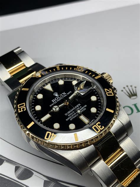 18ct gold rolex watch|Rolex submariner 18k yellow gold.